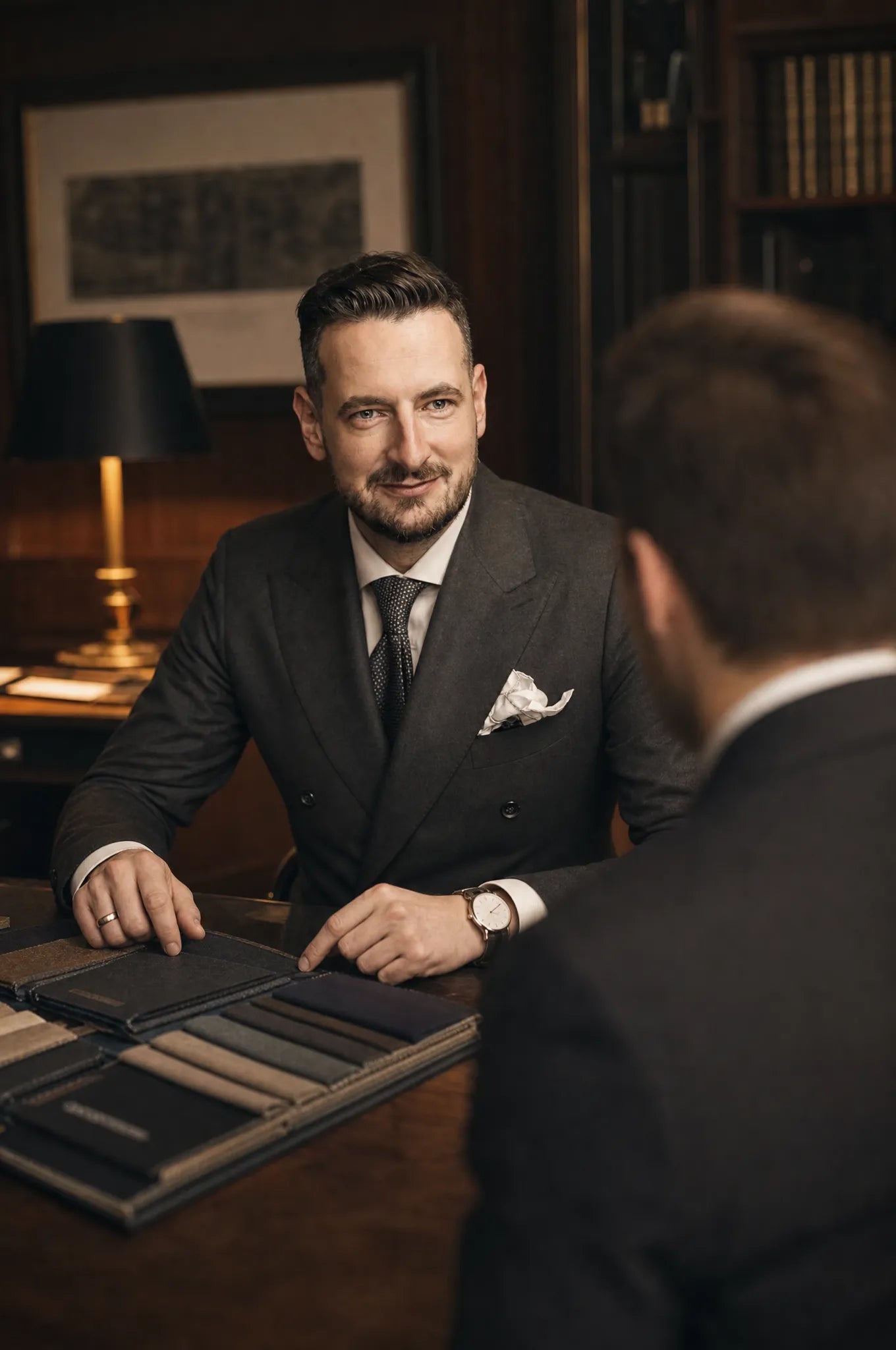 I'm not here to sell you a suit. I'm here to make sure you look right for your life.