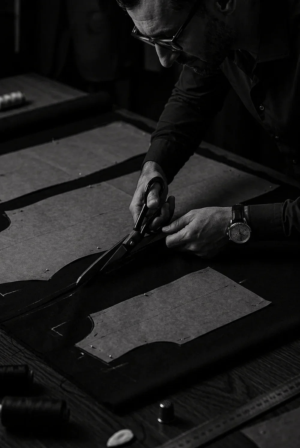 Your measurements become a pattern drafted entirely from scratch